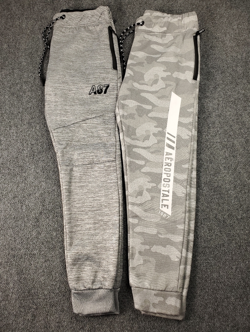 Aeropostale Joggers Small Lot Of 2 Cuffed Sweatpants Athletic Drawstring Y2K